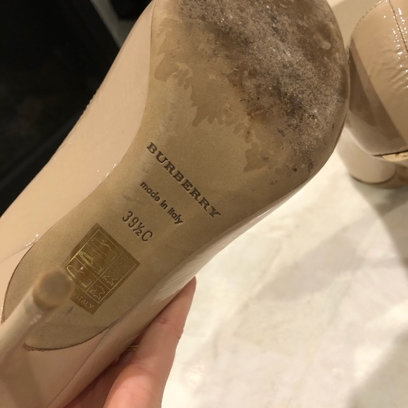 BURBERRY PEEP TOE HEEL - Picture 5 of 6